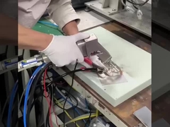 60° और 45° परावर्तक लेंस के साथ हैंडहेल्ड डबल वॉबल लेजर वेल्डिंग हेड