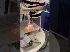 2000W हैंडहेल्ड 3-इन-1 लेजर मशीन मल्टी-प्रोसेस एकीकृत संचालन को सक्षम करती है