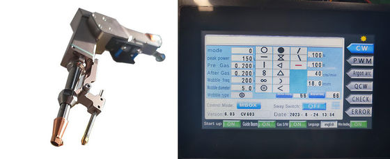 अच्छी कीमत डबल मोटर पोर्टेबल 14 बीम आकार के साथ Wobble लेजर वेल्डिंग सिर ऑनलाइन