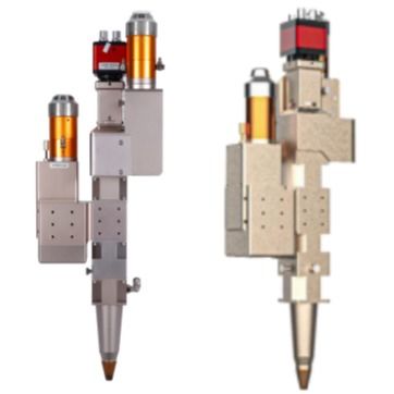 अच्छी कीमत उच्च परावर्तकता वाले एल्यूमीनियम के लिए डायोड-फाइबर हाइब्रिड डबल मोटर लेजर वेल्डिंग हेड ऑनलाइन