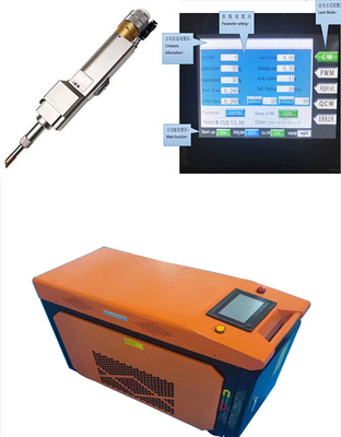 सीधे हैंडहेल्ड वेल्डिंग हेड, वाब्बल लेजर वेल्डिंग हेड 1000w 2000w