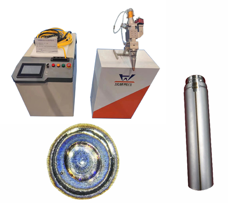 एल्यूमीनियम हैंडहेल्ड फाइबर लेजर वेल्डिंग मशीन AMB 6000w लेजर पूर्ण संस्करण प्रकार के साथ