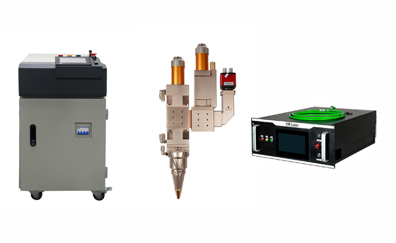 हाइब्रिड YAG डायोड धातु लेजर वेल्डिंग मशीन 2600W 1064nm तरंग दैर्ध्य